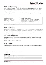 Preview for 17 page of hivolt HA05B2 Operating Manual