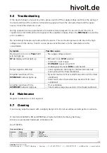 Preview for 20 page of hivolt HA51U-3B2 Operating Manual