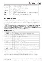 Предварительный просмотр 11 страницы hivolt HA61-3B30 Operating Manual