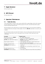 Preview for 27 page of hivolt HA61-3B30 Operating Manual