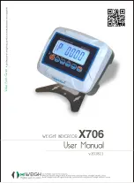 HiWeigh X706 User Manual предпросмотр