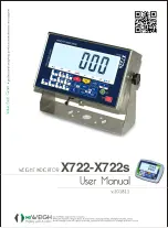 HiWeigh X722 User Manual preview