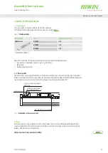 Preview for 13 page of Hiwin 25.12345 Assembly Instructions Manual