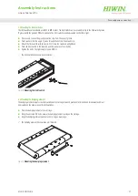 Preview for 31 page of Hiwin 25.12345 Assembly Instructions Manual