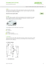 Предварительный просмотр 17 страницы Hiwin HM-S Assembly Instructions Manual