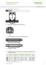 Предварительный просмотр 29 страницы Hiwin HM-S Assembly Instructions Manual