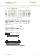 Предварительный просмотр 33 страницы Hiwin HM-S Assembly Instructions Manual