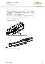 Предварительный просмотр 37 страницы Hiwin HM-S Assembly Instructions Manual