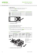 Предварительный просмотр 42 страницы Hiwin HM-S Assembly Instructions Manual