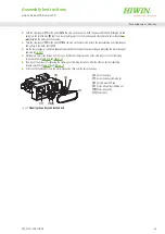 Предварительный просмотр 43 страницы Hiwin HM-S Assembly Instructions Manual