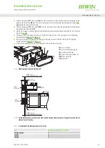 Предварительный просмотр 51 страницы Hiwin HM-S Assembly Instructions Manual