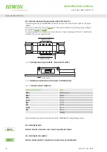 Предварительный просмотр 54 страницы Hiwin HM-S Assembly Instructions Manual