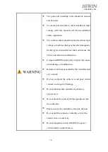 Preview for 11 page of Hiwin RA620-1621 User Manual