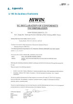 Предварительный просмотр 36 страницы Hiwin XEG-16 User Manual