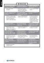 Preview for 11 page of Hiyasu ASE12U-RC User Manual