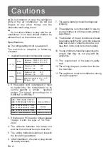 Preview for 7 page of Hiyasu HME 10 TW03 I/HOME 20 TW03 I Operating Manual