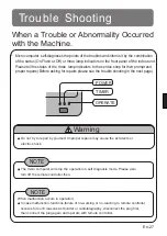 Preview for 30 page of Hiyasu HME 10 TW03 I/HOME 20 TW03 I Operating Manual