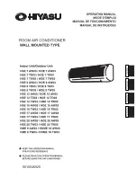 Preview for 1 page of Hiyasu HME9AW03 Operating Manual