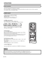 Preview for 20 page of Hiyasu HME9AW03 Operating Manual