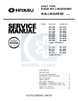 Hiyasu HO-18FA Service Manual preview