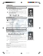 Preview for 6 page of Hiyasu HOW-7UB Operating Manual