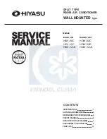 Hiyasu HOW-9UC Service Manual предпросмотр