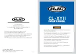 Preview for 1 page of HJC CL-XY II Owner'S Manual