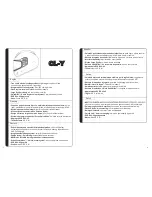 Предварительный просмотр 2 страницы HJC CL-Y Owner'S Manual