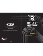 HJC RPHA ST Owner'S Manual предпросмотр