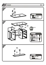 Предварительный просмотр 7 страницы HJH office 673951 Aassembly Instructions