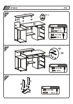 Предварительный просмотр 8 страницы HJH office 673951 Aassembly Instructions