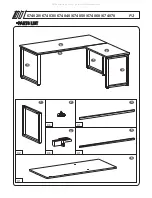 Предварительный просмотр 2 страницы HJH office 674020 Assembly Instruction Manual