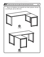 Предварительный просмотр 5 страницы HJH office 674020 Assembly Instruction Manual