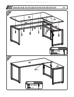 Предварительный просмотр 7 страницы HJH office 674020 Assembly Instruction Manual