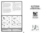 HJH office Astona Assembly Instructions preview