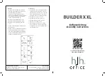 Preview for 1 page of HJH office BUILDER XXL Assembly Instructions