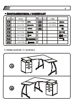 Предварительный просмотр 4 страницы HJH office CASTOR Assembly Instructions Manual