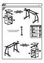 Предварительный просмотр 9 страницы HJH office CASTOR Assembly Instructions Manual