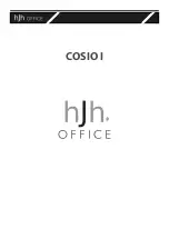 HJH office COSIO I Manual предпросмотр