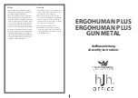 Предварительный просмотр 1 страницы HJH office ERGOHUMAN PLUS Assembly Instructions