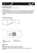 Предварительный просмотр 6 страницы HJH office SAFE COMPACT I Manual