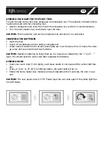 Предварительный просмотр 9 страницы HJH office SAFE COMPACT III Instruction Manual