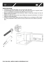 Предварительный просмотр 12 страницы HJH office SAFE COMPACT III Instruction Manual