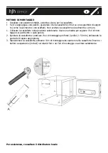 Предварительный просмотр 16 страницы HJH office SAFE COMPACT III Instruction Manual