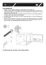 Предварительный просмотр 4 страницы HJH office SAFE COMPACT Manual