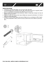 Предварительный просмотр 12 страницы HJH office SAFE COMPACT Manual