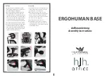 Preview for 1 page of HJH office SMART PREMIUM ERGOHUMAN BASE Assembly Instructions