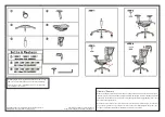 Предварительный просмотр 2 страницы HJH office SMART PREMIUM ERGOHUMAN LADY Assembly Instructions