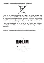 Preview for 19 page of HJM NOOR Original Operating Instructions