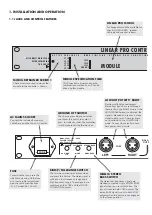 Preview for 6 page of HK Audio AC 22 LINEAR PRO CONTROLLER Manual